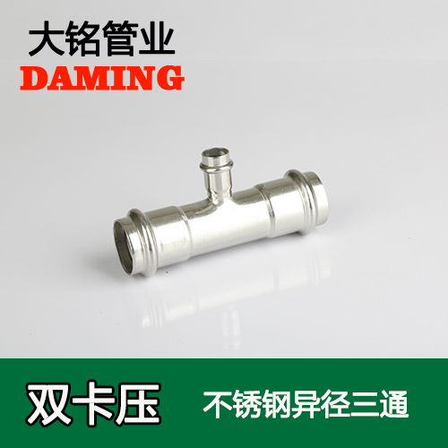 DN20*15 好色先生IOS下载異徑三通接頭(304 316L)
